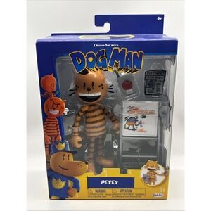 Jakks Pacific Dreamworks Petey Dog Man Movie 5 Inch Figure NEW 2025 NIB